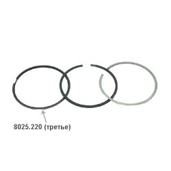 Поршневое кольцо третье 8025.220 Lombardini LDW