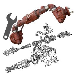 Ремонт моста МТЗ-82, МТЗ-80: переднего и заднего