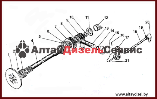 Привод насоса НШ