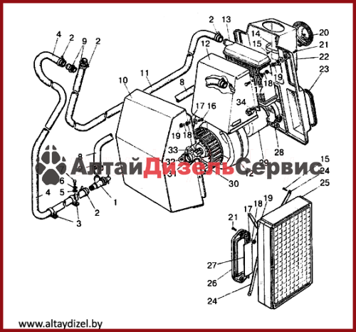 Система отопления и вентиляции